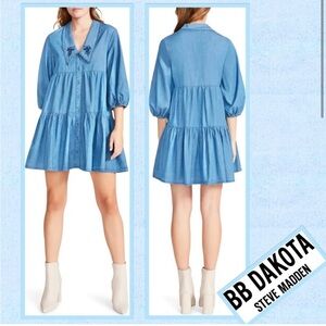 NWOT BB Dakota / Steve Madden denim dress